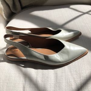 Frye Kenzie Slingback Flat NWOT
